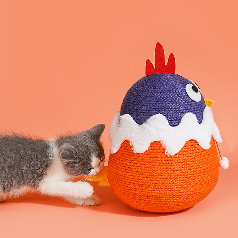 Ding Ding Chicken Tumbler Cat Self-Entertainment Toy